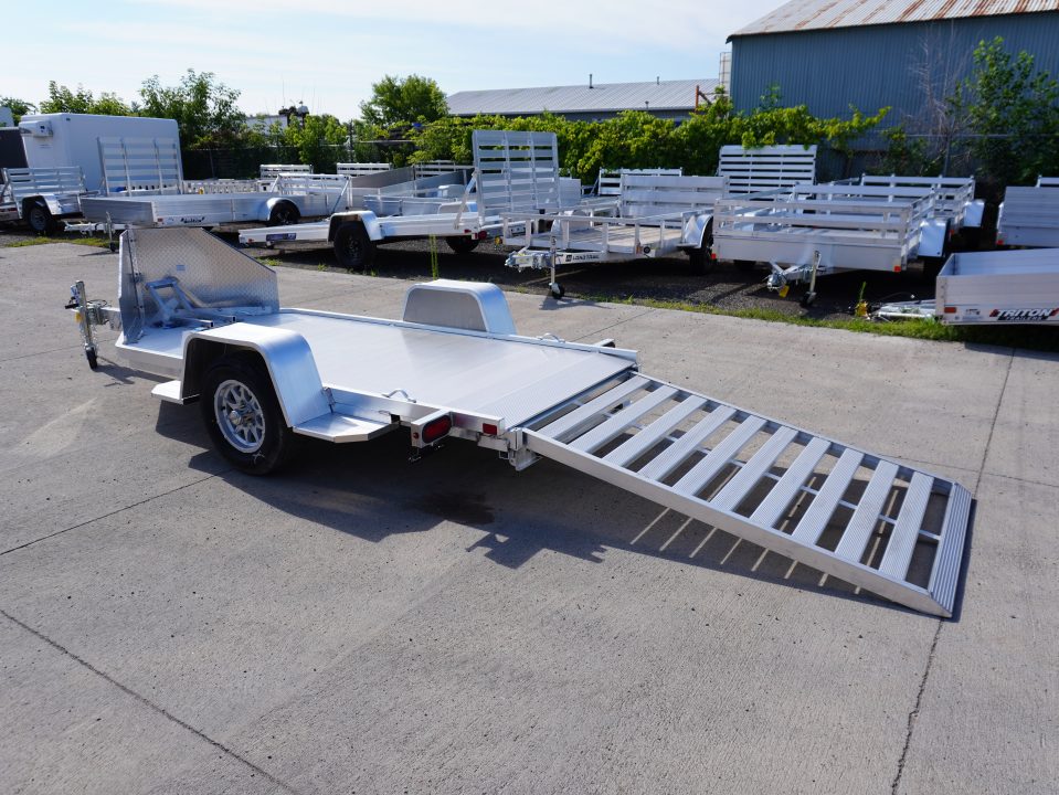 New 2027 Aluma MC 4x10ft Motorcycle Trailer