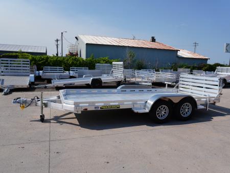New 2027 Aluma 78 x16ft Aluminum Utility Trailer