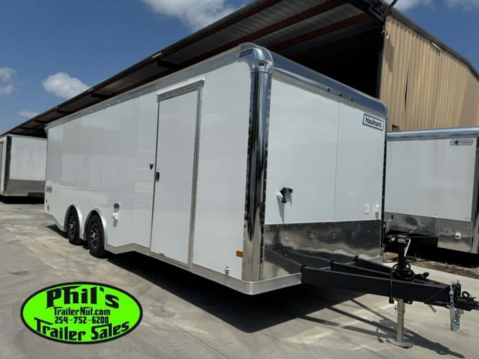 New 2026 Haulmark 8.5X24 EDGE RACE TRAILER FULL ESCAPE DOOR WITH REMOVABLE FENDER Car / Racing Trailer