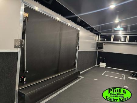 New 2026 Haulmark 8.5X24 EDGE RACE TRAILER FULL ESCAPE DOOR WITH REMOVABLE FENDER Car / Racing Trailer