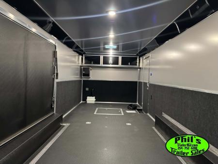 New 2026 Haulmark 8.5X24 EDGE RACE TRAILER FULL ESCAPE DOOR WITH REMOVABLE FENDER Car / Racing Trailer