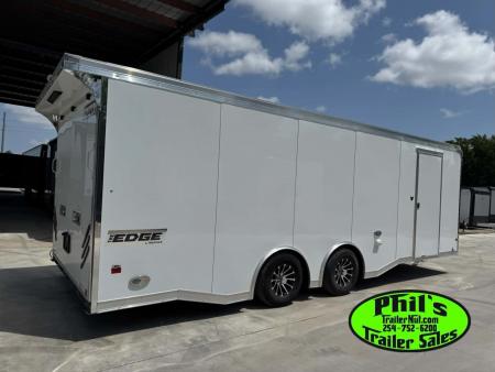 New 2026 Haulmark 8.5X24 EDGE RACE TRAILER FULL ESCAPE DOOR WITH REMOVABLE FENDER Car / Racing Trailer