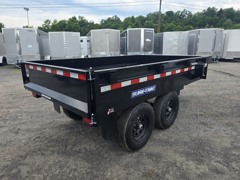 New 2026 Sure-Trac 6X10 10K DECKOVER Dump Trailer