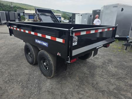 New 2026 Sure-Trac 6X10 10K DECKOVER Dump Trailer