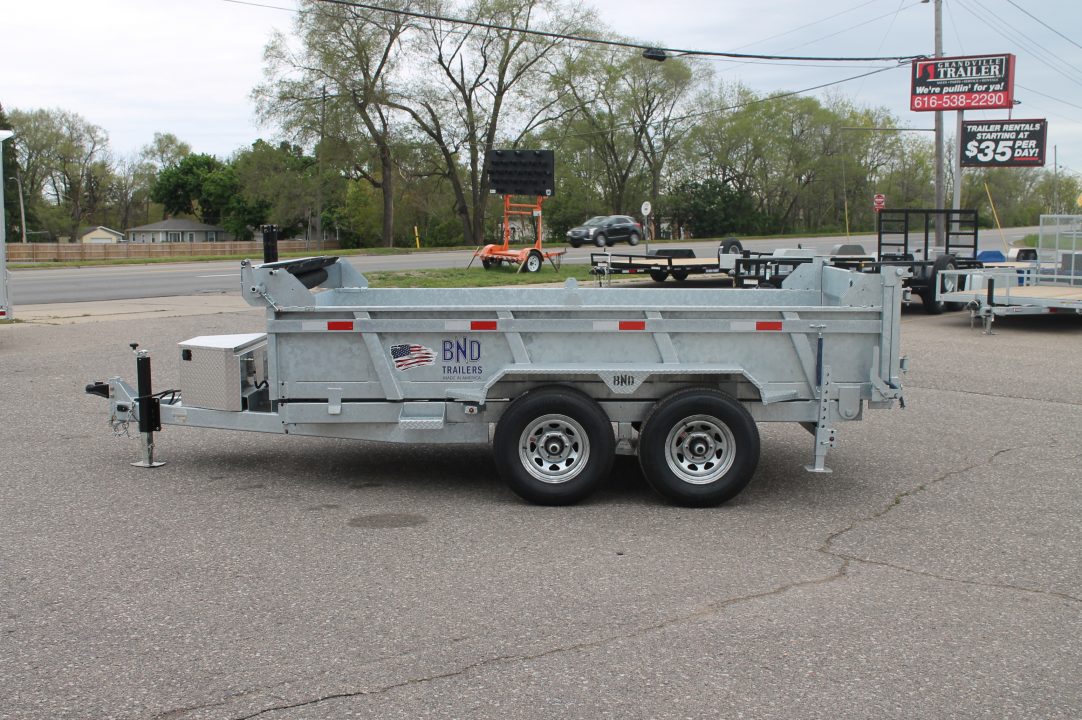 New 2026 BND Trailers GALV 6X12 DUMP Dump Trailer