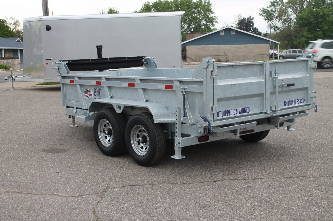 New 2026 BND Trailers GALV 6X12 DUMP Dump Trailer