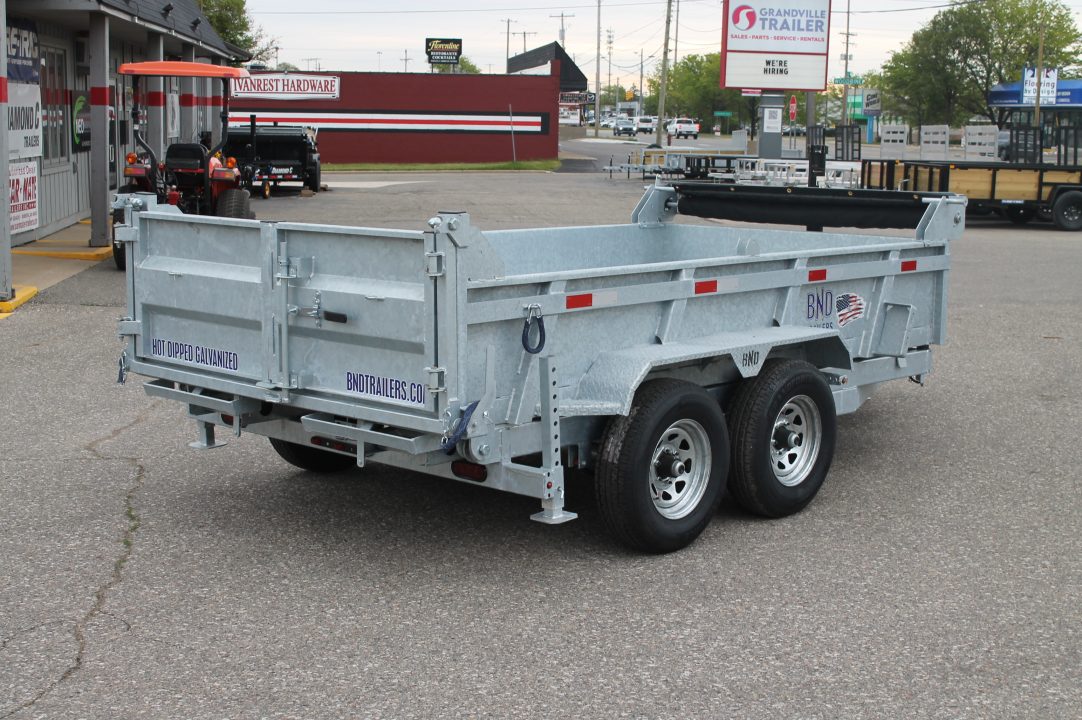 New 2026 BND Trailers GALV 6X12 DUMP Dump Trailer