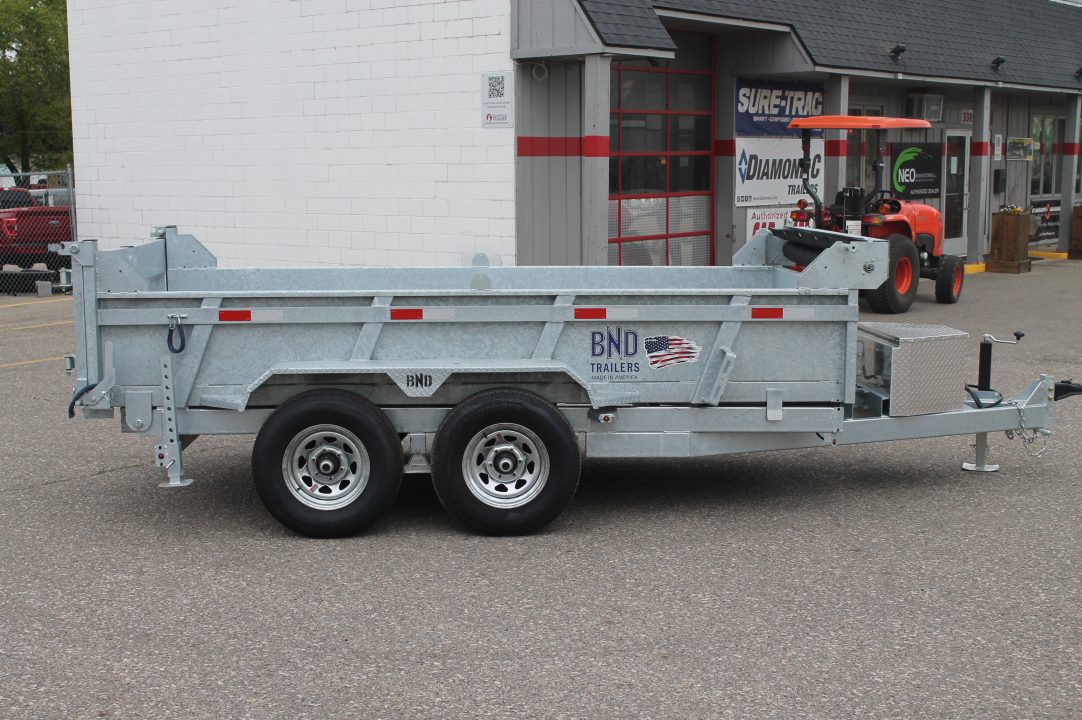 New 2026 BND Trailers GALV 6X12 DUMP Dump Trailer