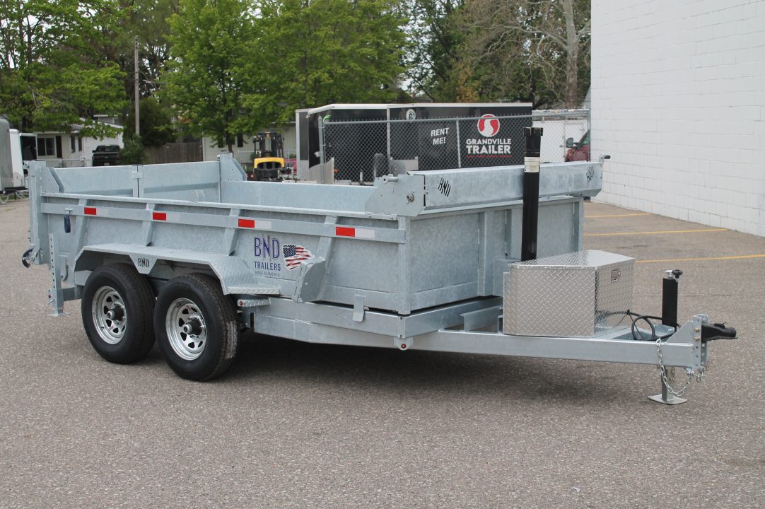 New 2026 BND Trailers GALV 6X12 DUMP Dump Trailer