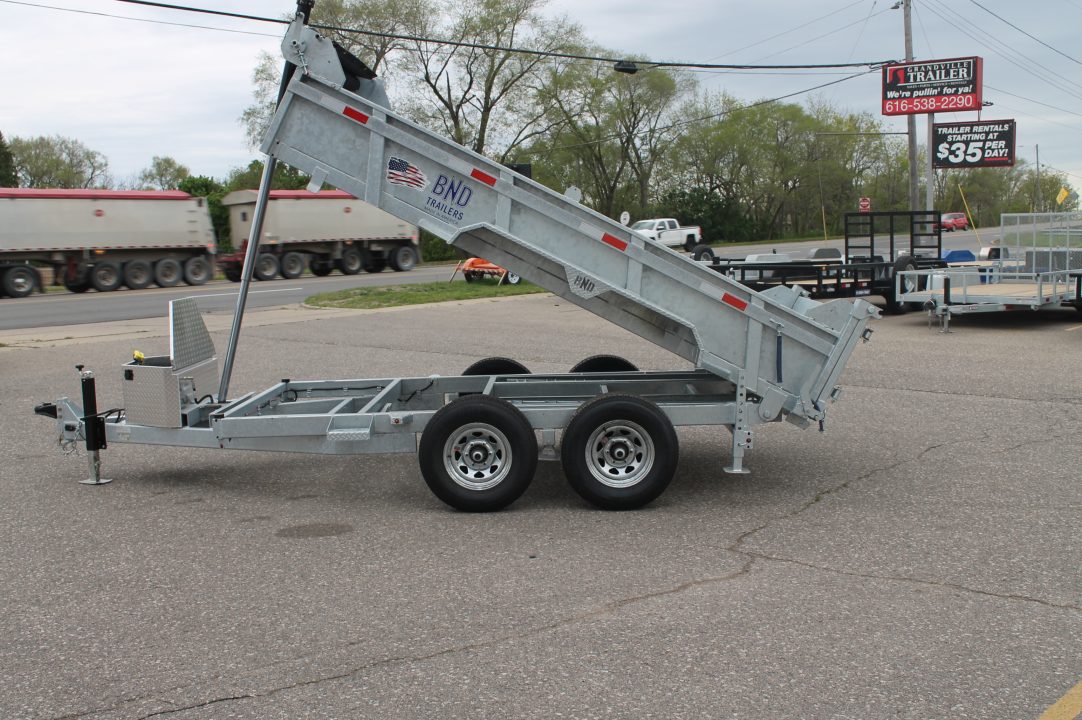 New 2026 BND Trailers GALV 6X12 DUMP Dump Trailer