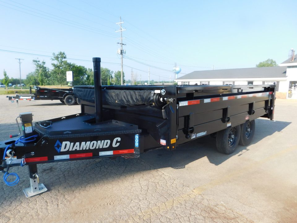New 2026 Diamond C Trailers DOD207 14x96 Dump Trailer