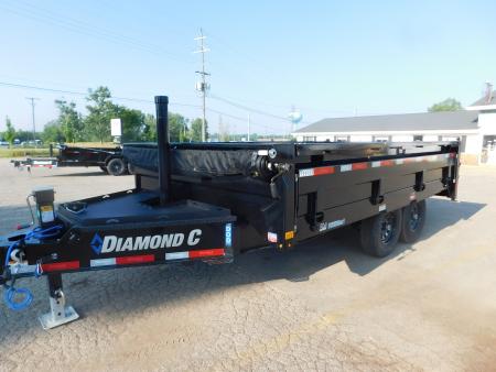 New 2026 Diamond C Trailers DOD207 14x96 Dump Trailer