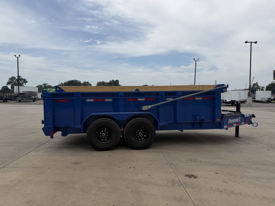 New 2026 Diamond C Trailers LPT207 82 X 14 Dump Trailer