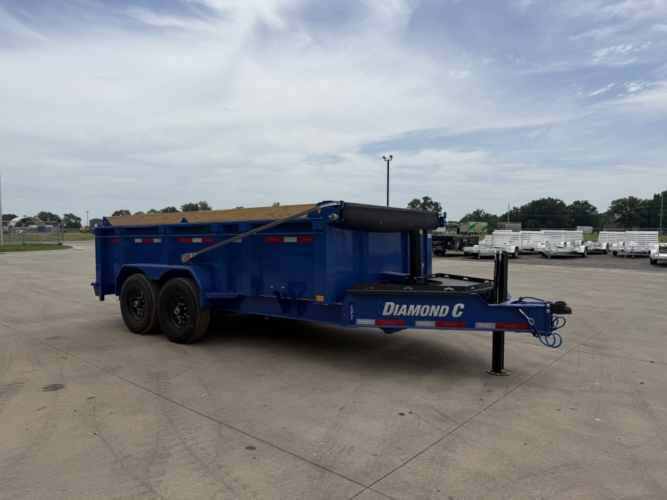 New 2026 Diamond C Trailers LPT207 82 X 14 Dump Trailer