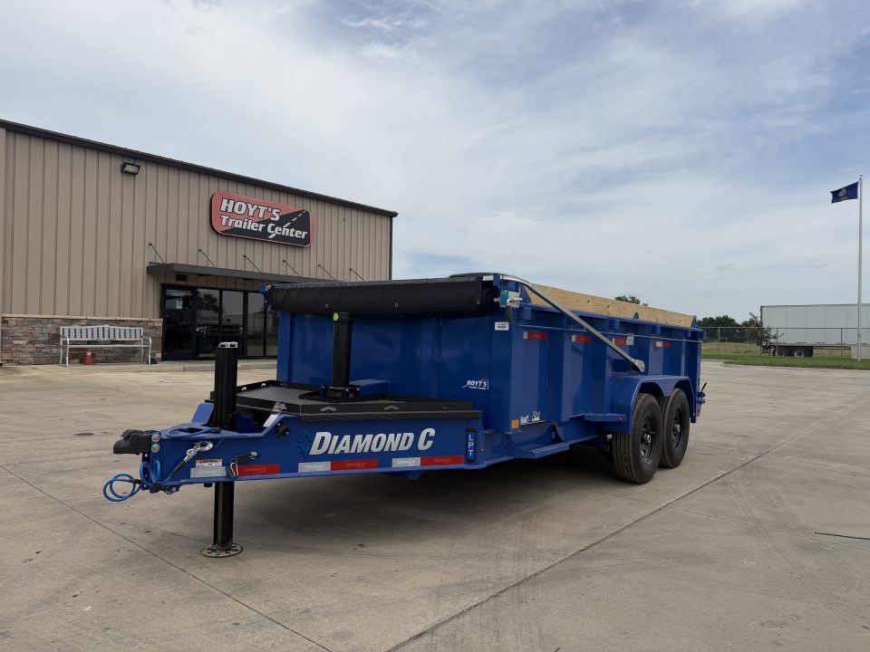 New 2026 Diamond C Trailers LPT207 82 X 14 Dump Trailer