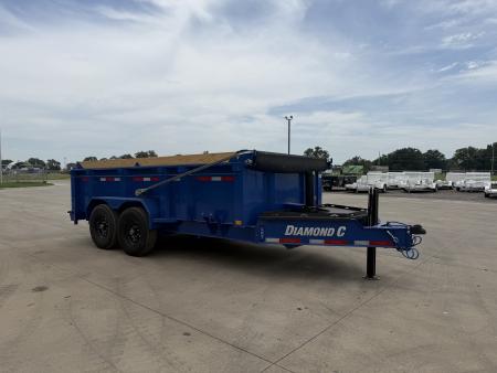 New 2026 Diamond C Trailers LPT207 82 X 14 Dump Trailer