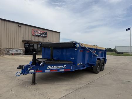 New 2026 Diamond C Trailers LPT207 82 X 14 Dump Trailer