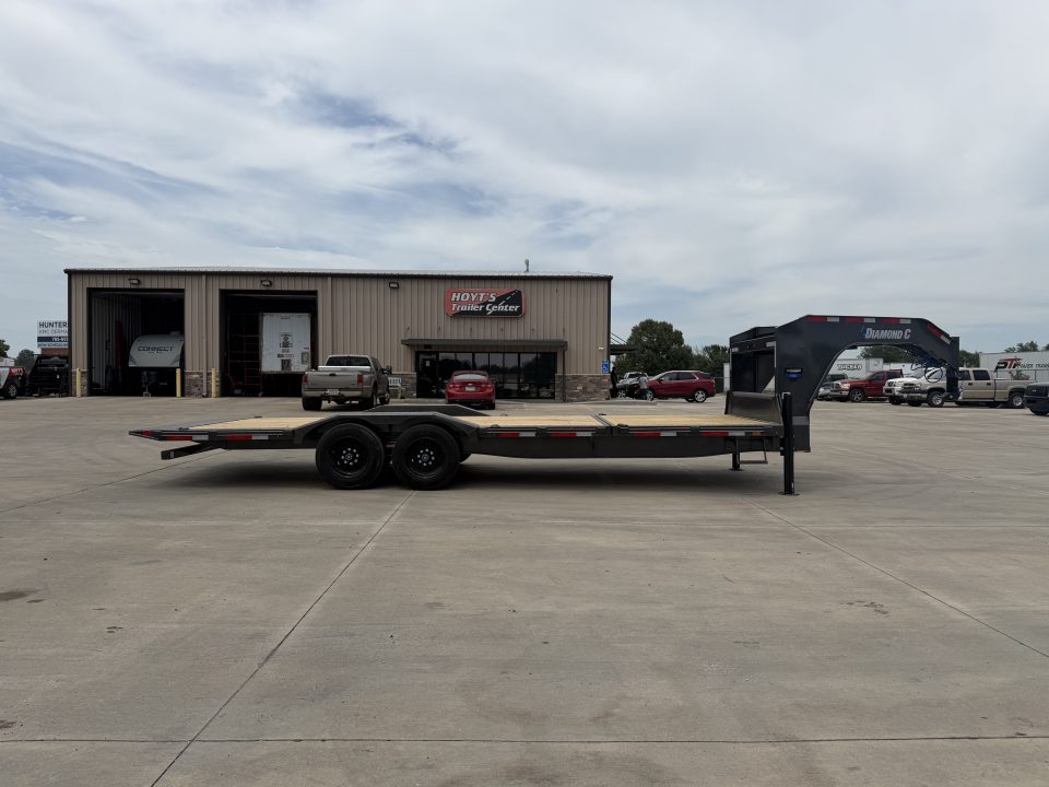 New 2026 Diamond C Trailers HXD208 102 X 24 Gooseneck Tilt Trailer