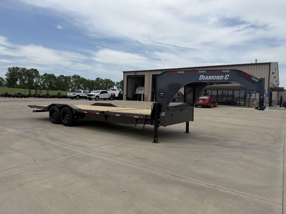 New 2026 Diamond C Trailers HXD208 102 X 24 Gooseneck Tilt Trailer