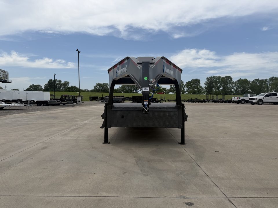 New 2026 Diamond C Trailers HXD208 102 X 24 Gooseneck Tilt Trailer