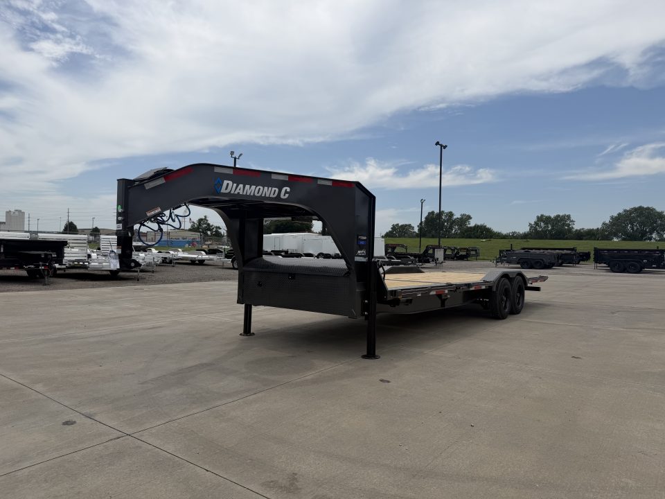 New 2026 Diamond C Trailers HXD208 102 X 24 Gooseneck Tilt Trailer