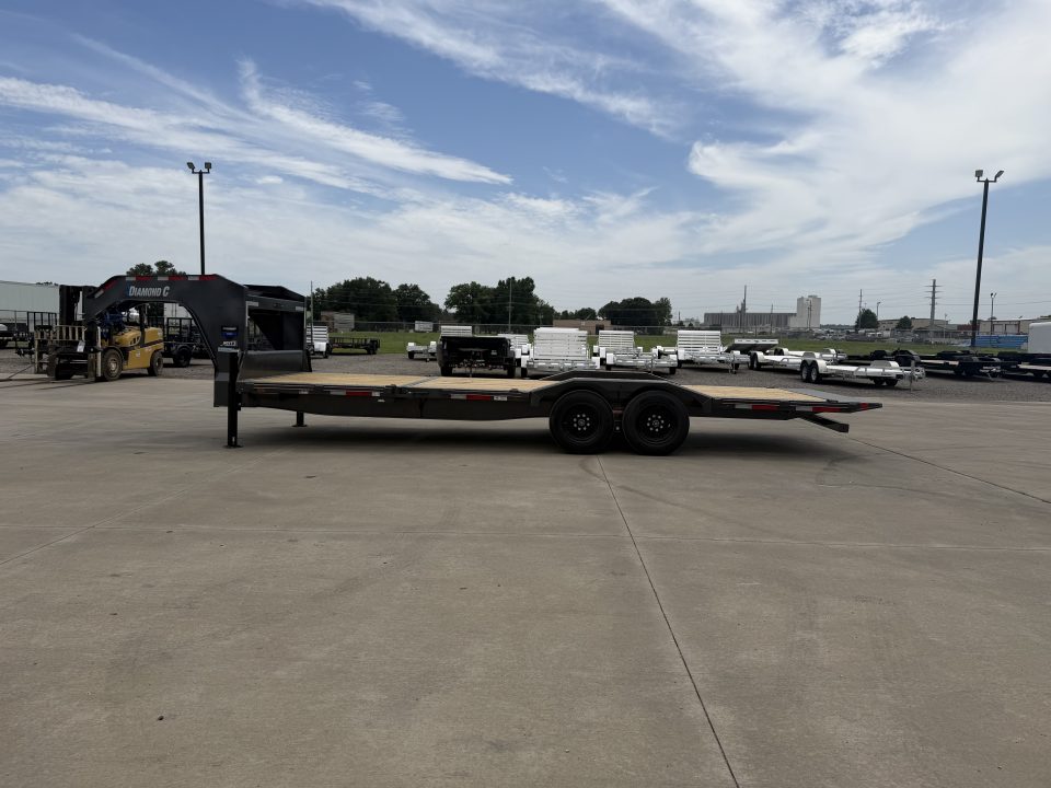New 2026 Diamond C Trailers HXD208 102 X 24 Gooseneck Tilt Trailer
