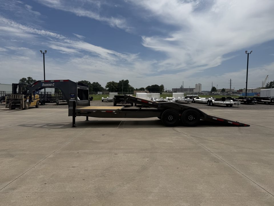 New 2026 Diamond C Trailers HXD208 102 X 24 Gooseneck Tilt Trailer