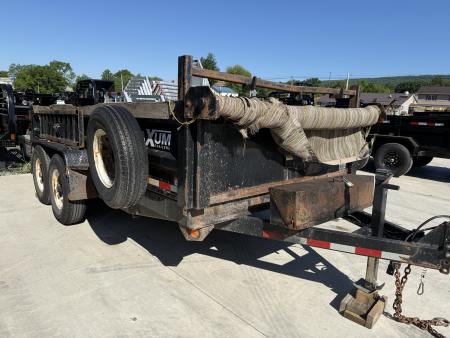 Used **USED**2014 MAXUM 7x14 Dump Trailer