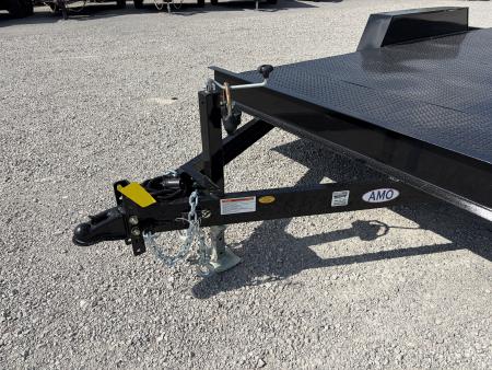 New 2026 AMO A9914CE (82" X 14') 10K All Steel Flat Deck Equipment Trailer
