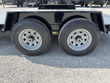 New 2026 AMO A9914CE (82" X 14') 10K All Steel Flat Deck Equipment Trailer
