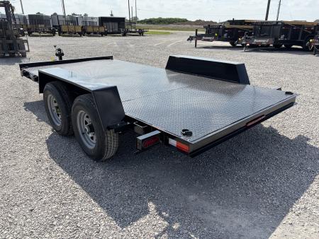 New 2026 AMO A9914CE (82" X 14') 10K All Steel Flat Deck Equipment Trailer