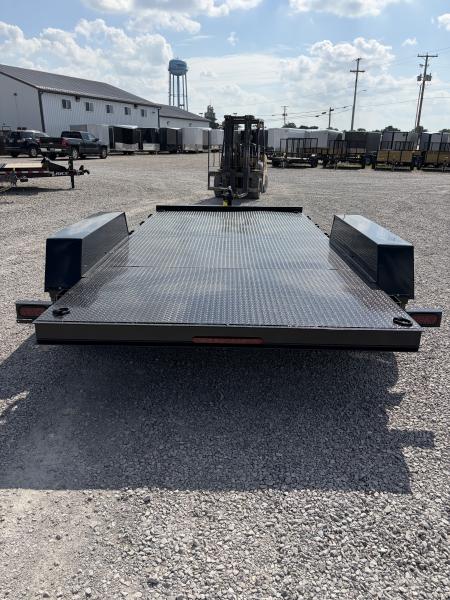 New 2026 AMO A9914CE (82" X 14') 10K All Steel Flat Deck Equipment Trailer