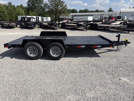 New 2026 AMO A9914CE (82" X 14') 10K All Steel Flat Deck Equipment Trailer