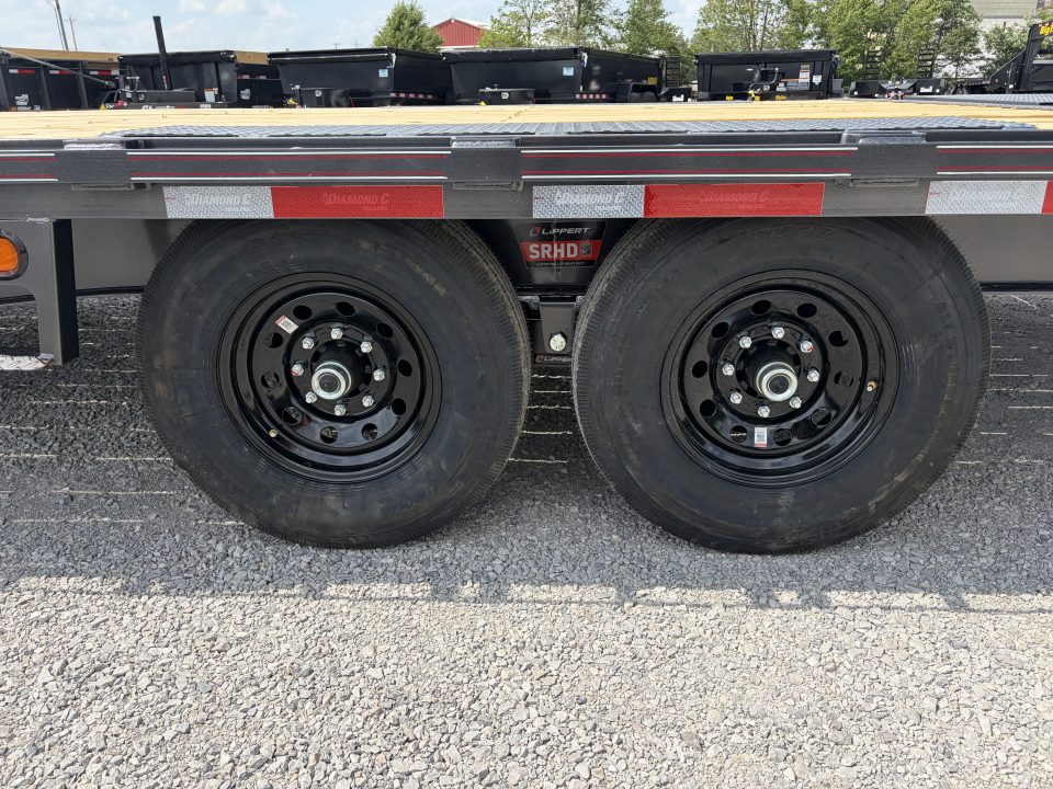 New 2026 Diamond C Trailers DEC207L22X102 (22' X 102") 14.9K Max Ramp Equipment Trailer