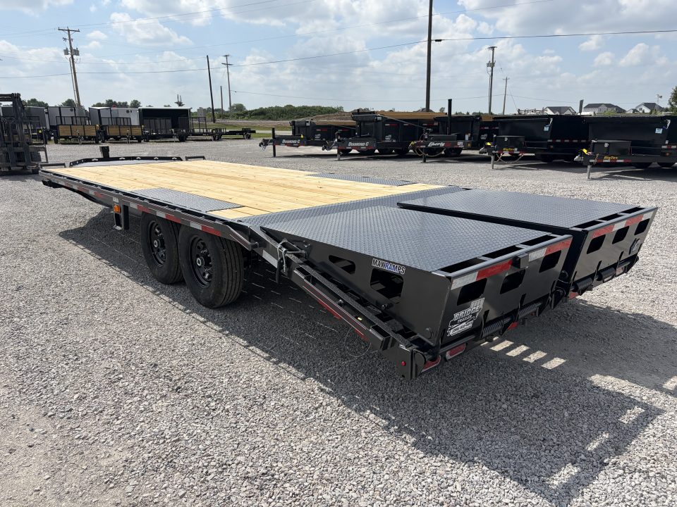 New 2026 Diamond C Trailers DEC207L22X102 (22' X 102") 14.9K Max Ramp Equipment Trailer