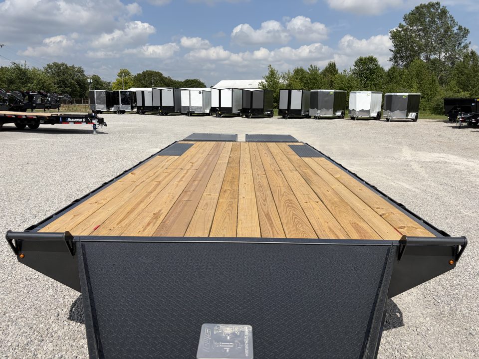 New 2026 Diamond C Trailers DEC207L22X102 (22' X 102") 14.9K Max Ramp Equipment Trailer
