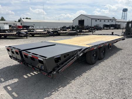 New 2026 Diamond C Trailers DEC207L22X102 (22' X 102") 14.9K Max Ramp Equipment Trailer