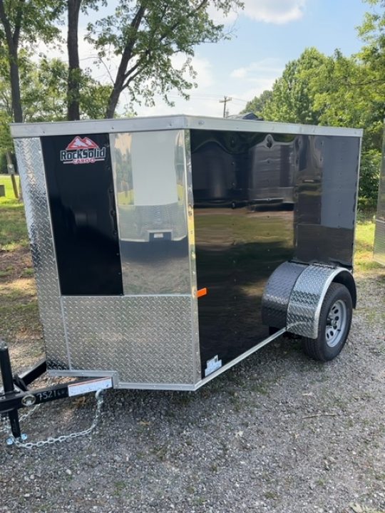 New 2026 Rock Solid Cargo RS5X8SA Cargo / Enclosed Trailer