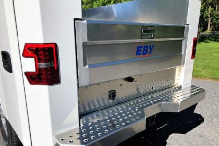 New 2026 EBY "RENEGADE" 8.5' x 80" x 44" Single Rear Wheel Aluminum Utility/Service Body