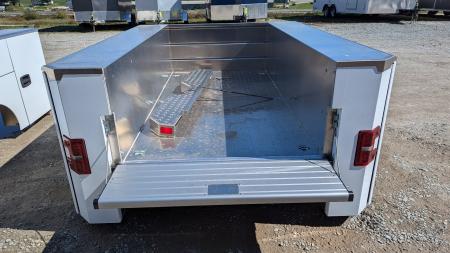 New 2026 EBY "RENEGADE" 8.5' x 80" x 44" Single Rear Wheel Aluminum Utility/Service Body