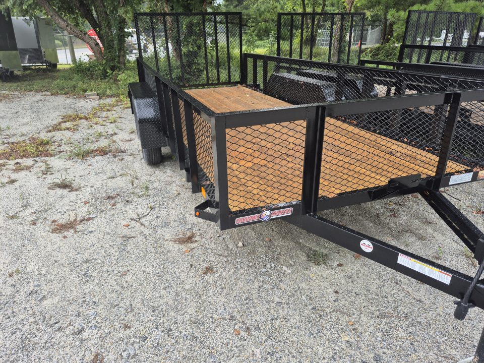 New 2027 Currahee 6'x16' Landscape, 2' Mesh Sides, Removable Ramp Gate