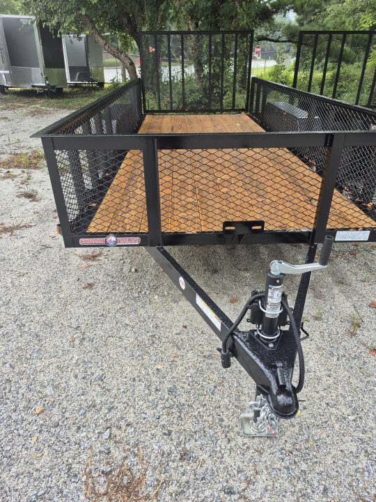 New 2027 Currahee 6'x16' Landscape, 2' Mesh Sides, Removable Ramp Gate