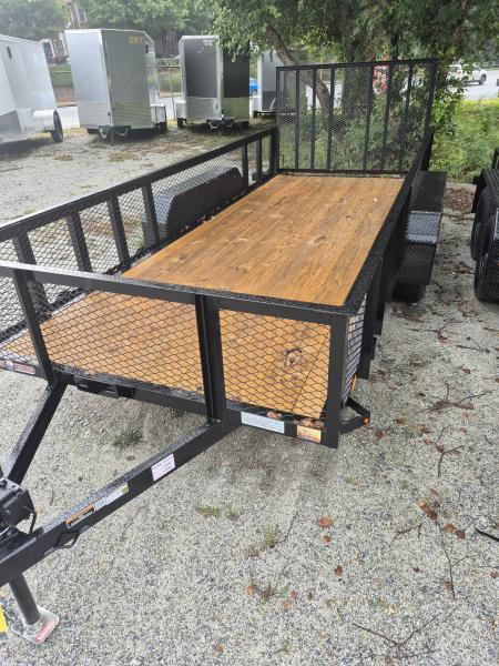 New 2027 Currahee 6'x16' Landscape, 2' Mesh Sides, Removable Ramp Gate