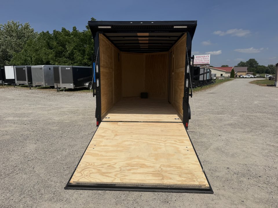 New 2027 Rock Solid Cargo 7' x 14' x 7' Cargo / Enclosed Trailer W/ Spoiler