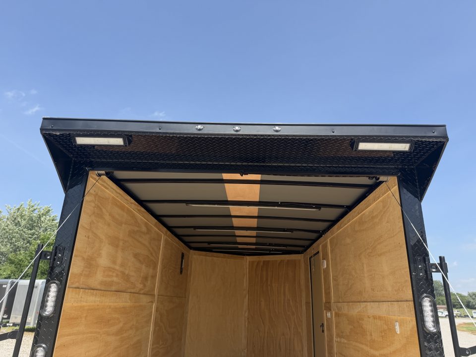 New 2027 Rock Solid Cargo 7' x 14' x 7' Cargo / Enclosed Trailer W/ Spoiler