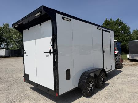 New 2027 Rock Solid Cargo 7' x 14' x 7' Cargo / Enclosed Trailer W/ Spoiler