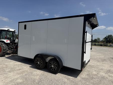 New 2027 Rock Solid Cargo 7' x 14' x 7' Cargo / Enclosed Trailer W/ Spoiler