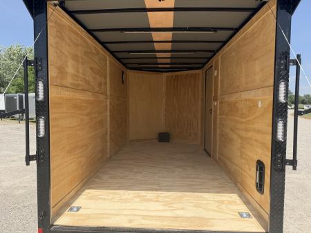 New 2027 Rock Solid Cargo 7' x 14' x 7' Cargo / Enclosed Trailer W/ Spoiler