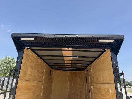 New 2027 Rock Solid Cargo 7' x 14' x 7' Cargo / Enclosed Trailer W/ Spoiler
