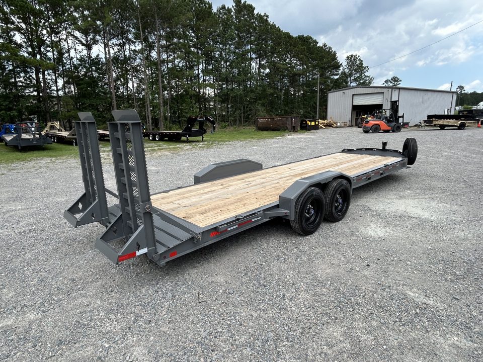 New 2026 Diamond C LPX208 Equipment Trailer 7x24 with 8K Axles & #13,740 lbs Payload